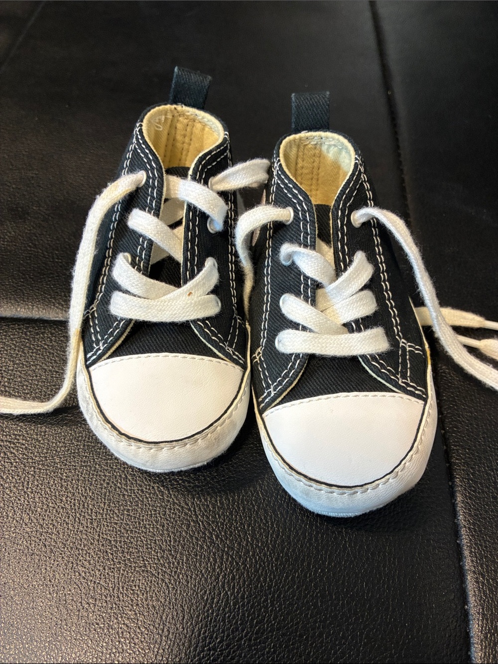 Converse Baby Shoe with a soft sole.